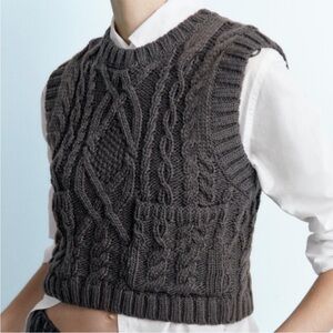 EDIT Jason Wu Knit Women's Sweater Vest M